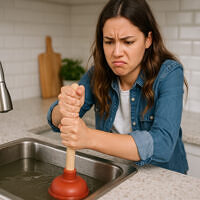 You can unclog your sinks naturally