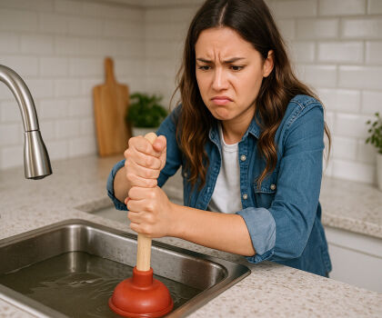 You can unclog your sinks naturally