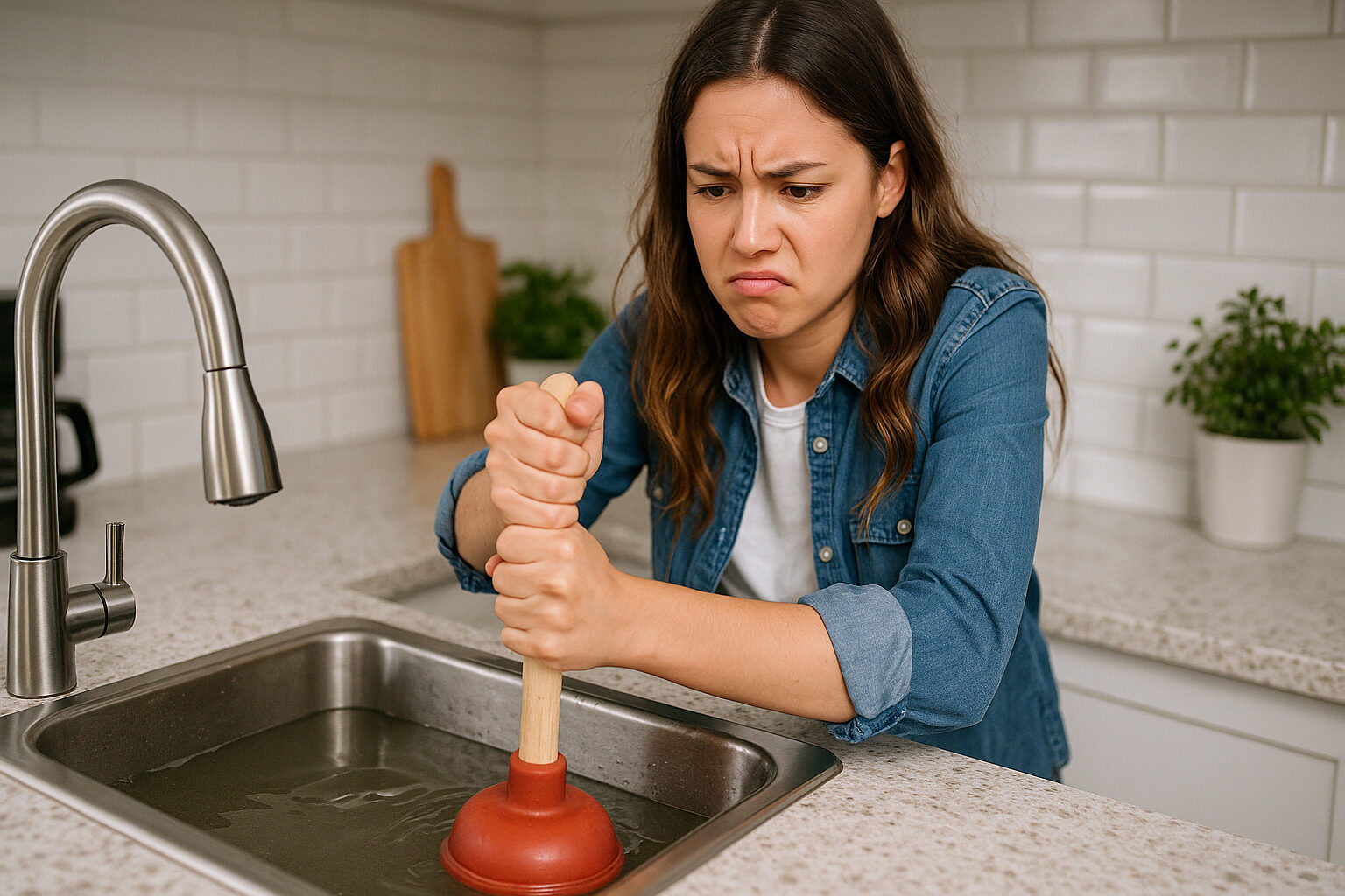 You can unclog your sinks naturally
