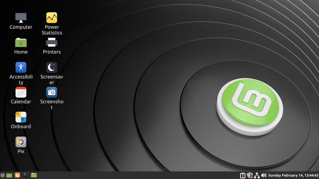 Linux Mint Desktop